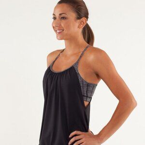lululemon athletica Black Tank Top
